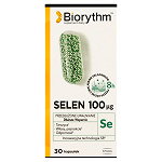 Biorythm Selen kapsułki o przedłużonym uwalnianiu ze składnikami uzupełniającymi dietę w selen, 30 szt.