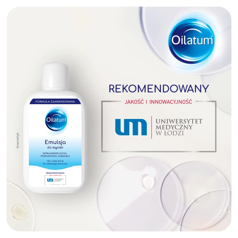 Oilatum Formuła Zaawansowana, emulsja do kąpieli, 250ml