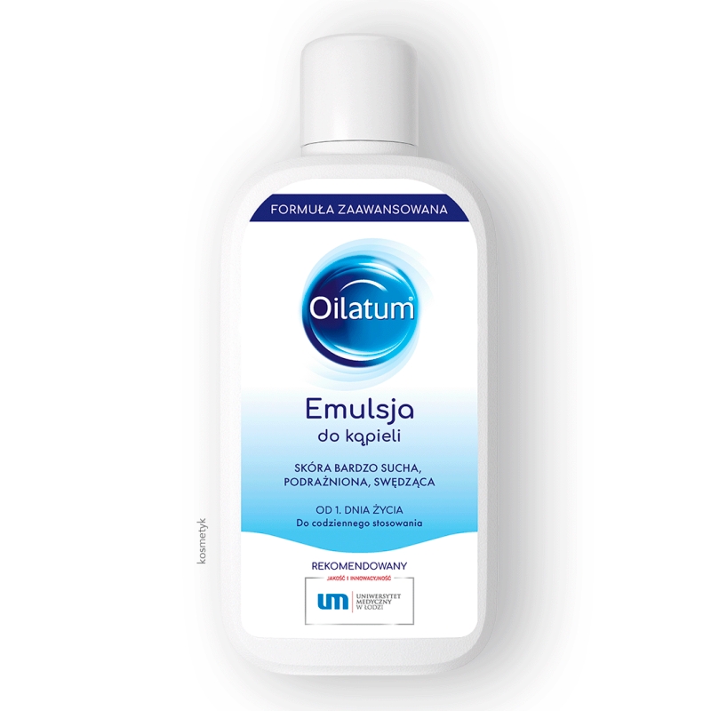 Oilatum Formuła Zaawansowana, emulsja do kąpieli do bardzo suchej skóry, 400 ml