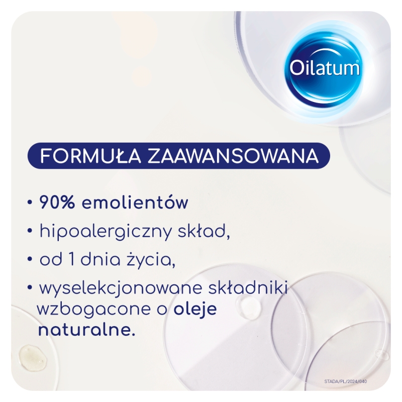 Oilatum Formuła Zaawansowana, emulsja do kąpieli do bardzo suchej skóry, 400 ml