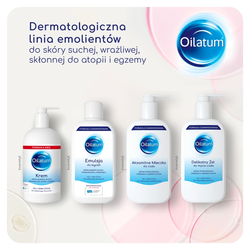 Oilatum Formuła Med, krem do skóry bardzo suchej, 150 g