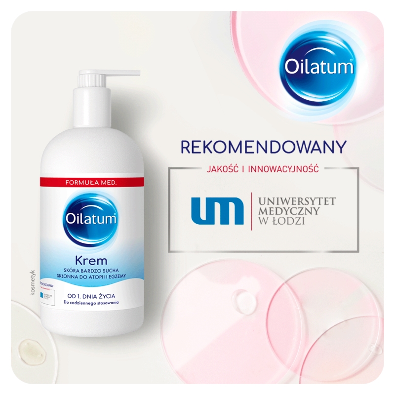 Oilatum Formuła MED , krem do skóry suchej, 300 ml