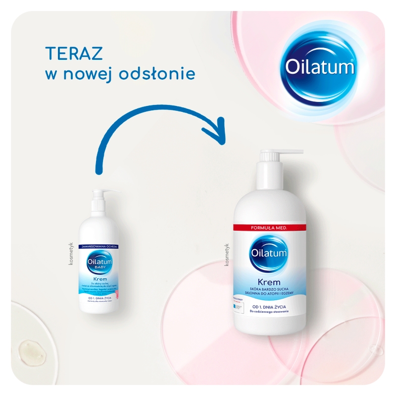 Oilatum Formuła MED , krem do skóry suchej, 300 ml