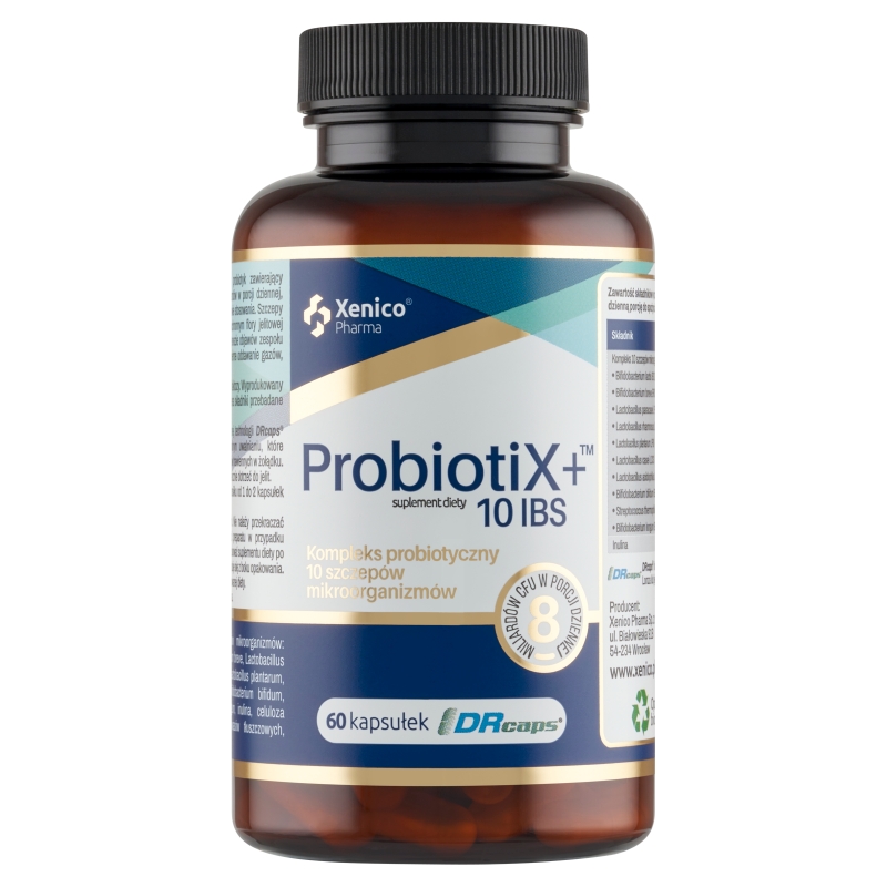 ProbiotiX+ 10 Ibs, 60 kapsułek