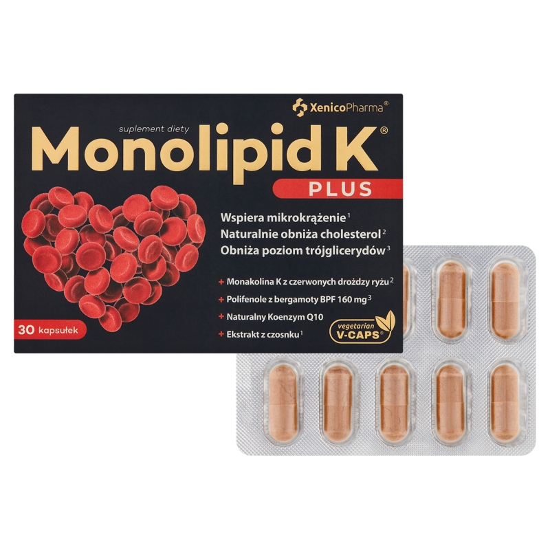 Monolipid K Plus, 30 kapsułek