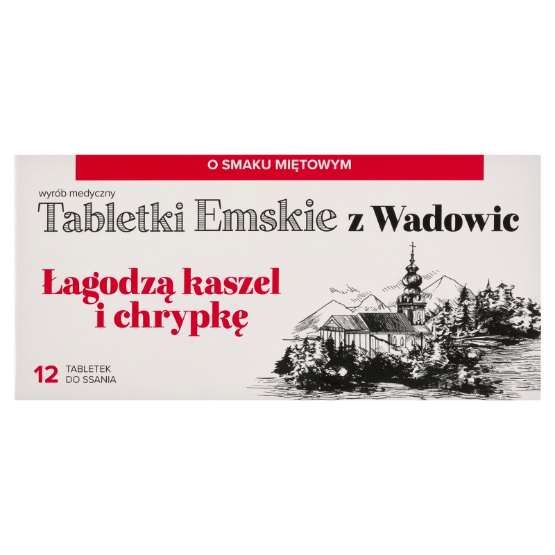Tabletki Emskie Z Wadowic 12 tabletek