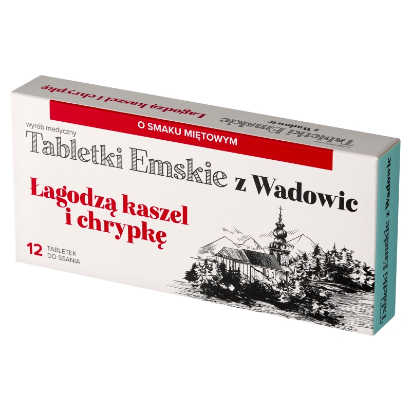 Tabletki Emskie Z Wadowic, 12 tabletek