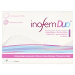 INOFEM Duo tabletki ze składnikami pomagającymi utrzymać równowagę hormonalną u kobiet, 24 szt.