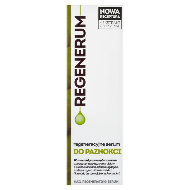 Regenerum regeneracyjne serum do paznokci,  z pędzelkiem tuba, 5 ml