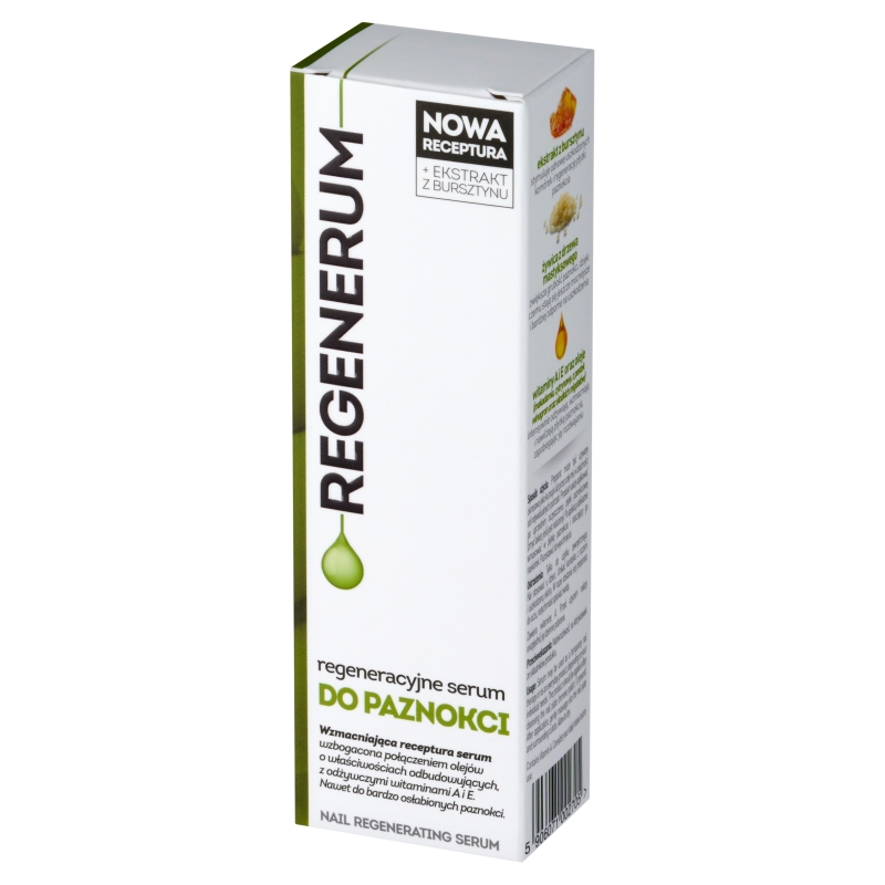 Regenerum regeneracyjne serum do paznokci,  z pędzelkiem tuba, 5 ml