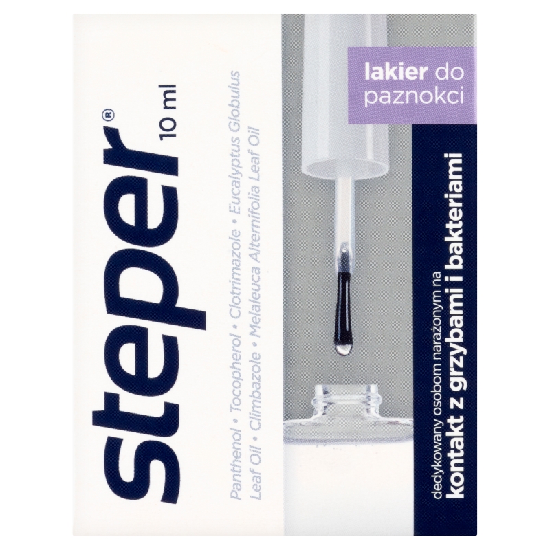 STEPER Lakier, ochronny do paznokci, 10 ml