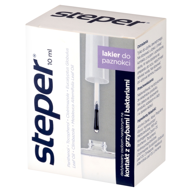 STEPER Lakier, ochronny do paznokci, 10 ml