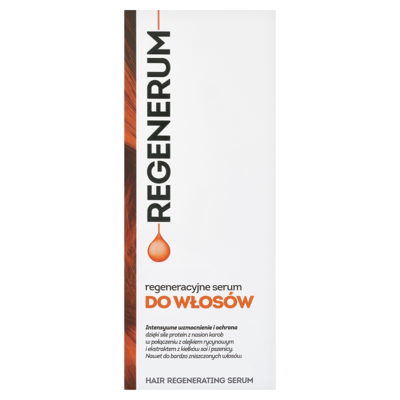 Regenerum regeneracyjne serum do włosów, odżywka do nawet bardzo suchych, słabych lub zniszczonych włosów, 125 ml