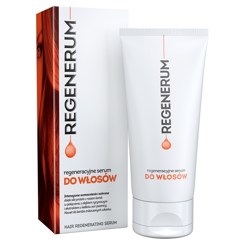 Regenerum regeneracyjne serum do włosów, odżywka do nawet bardzo suchych, słabych lub zniszczonych włosów, 125 ml