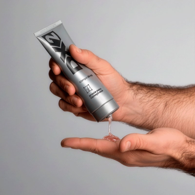 DX2 Szampon przeciw siwieniu włosów, szampon dla mężczyzn o ciemnych włosach, 150 ml