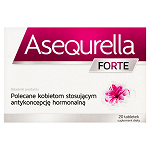 Asequrella Forte tabletki polecane dla kobiet stosujących antykoncepcje hormonalną, 20 szt.