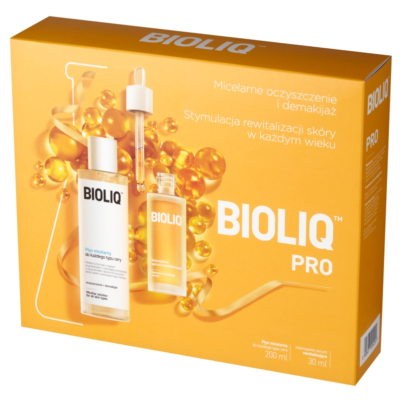 Bioliq PRO, płyn micelarny, 200 ml + serum ,30 ml