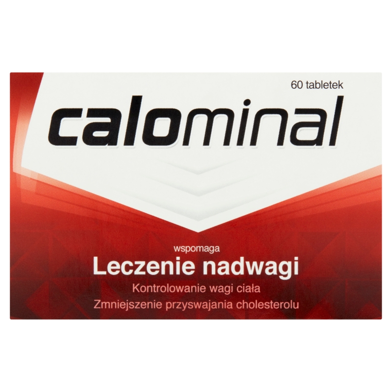 Calominal, tabletki wspomagające leczenie nadwagi, 60 szt.