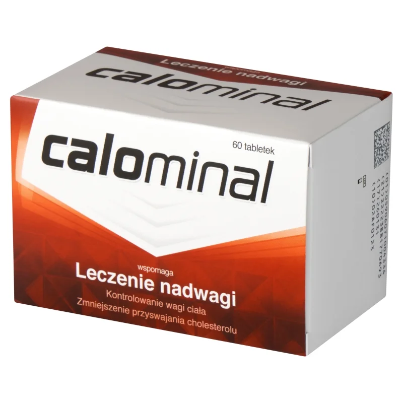 Calominal, tabletki wspomagające leczenie nadwagi, 60 szt.
