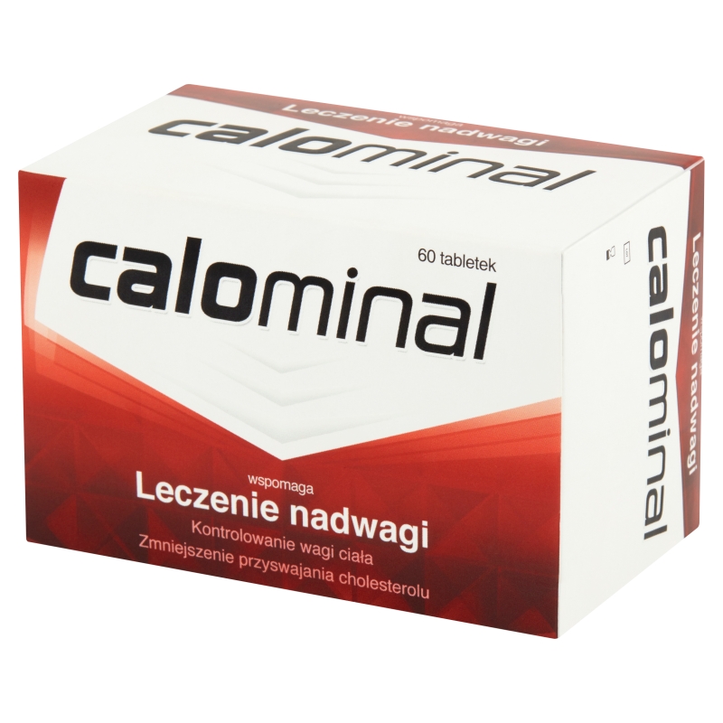 Calominal, tabletki wspomagające leczenie nadwagi, 60 szt.