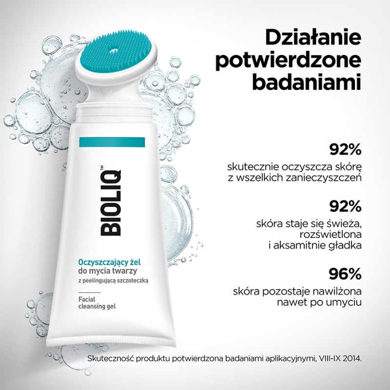 Bioliq Clean , oczyszczający żel do mycia twarzy, 125 ml