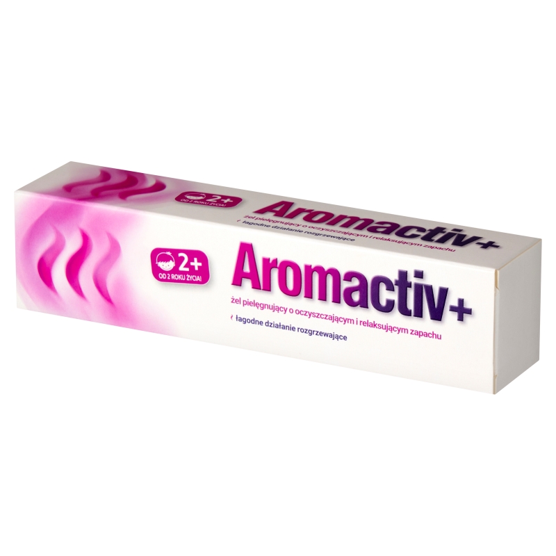 Aromactiv+, żel ułatwiający oddychanie, łagodzący katar i gorączkę od 1 dnia życia, tuba 50 g