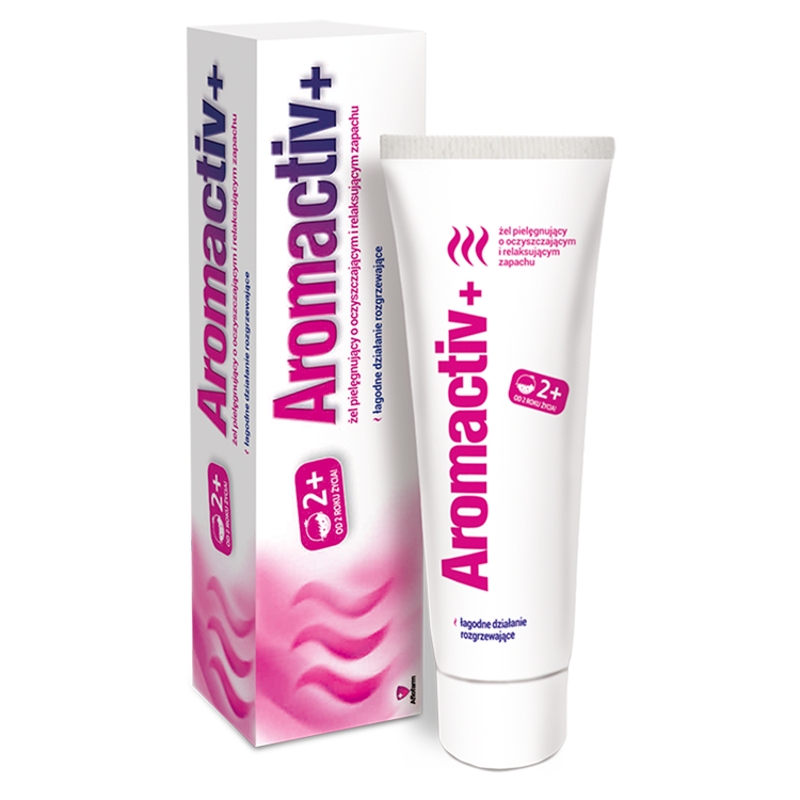 Aromactiv+, żel ułatwiający oddychanie, łagodzący katar i gorączkę od 1 dnia życia, tuba 50 g