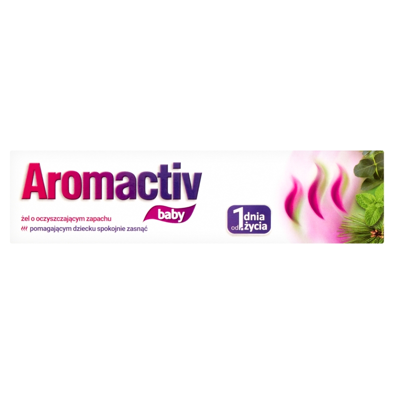 Aromactiv baby, żel ułatwiający oddychanie łagodzący katar i gorączkę od 1 dnia życia, tuba 20 g