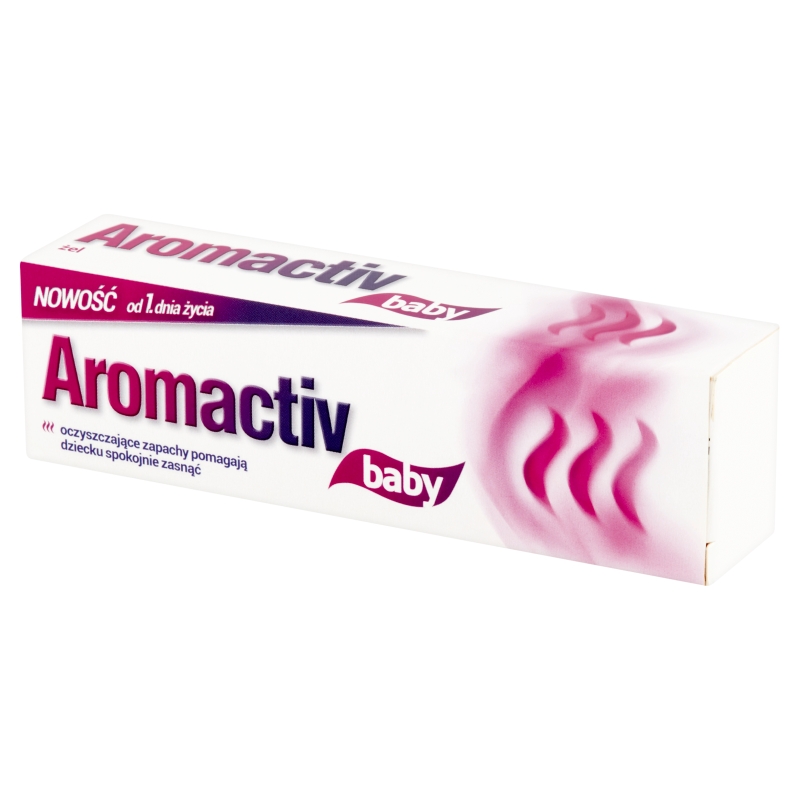 Aromactiv baby, żel ułatwiający oddychanie łagodzący katar i gorączkę od 1 dnia życia, tuba 20 g