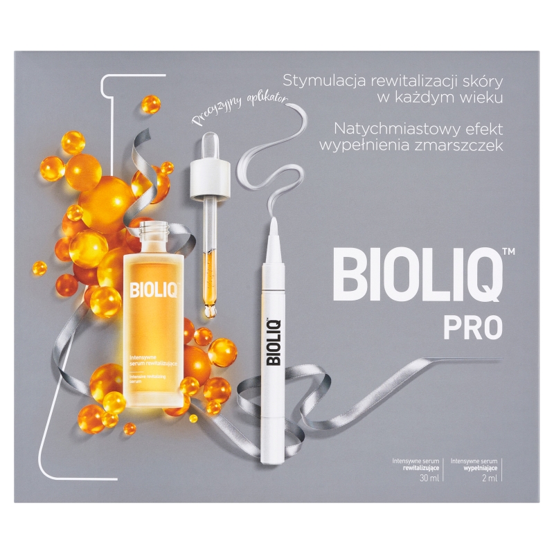 Bioliq PRO, zestaw, serum rewitalizujące, 30 ml + serum wypełniające, 2 ml