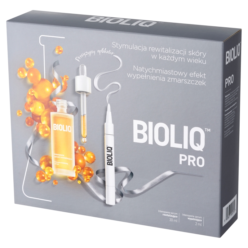Bioliq PRO, zestaw, serum rewitalizujące, 30 ml + serum wypełniające, 2 ml