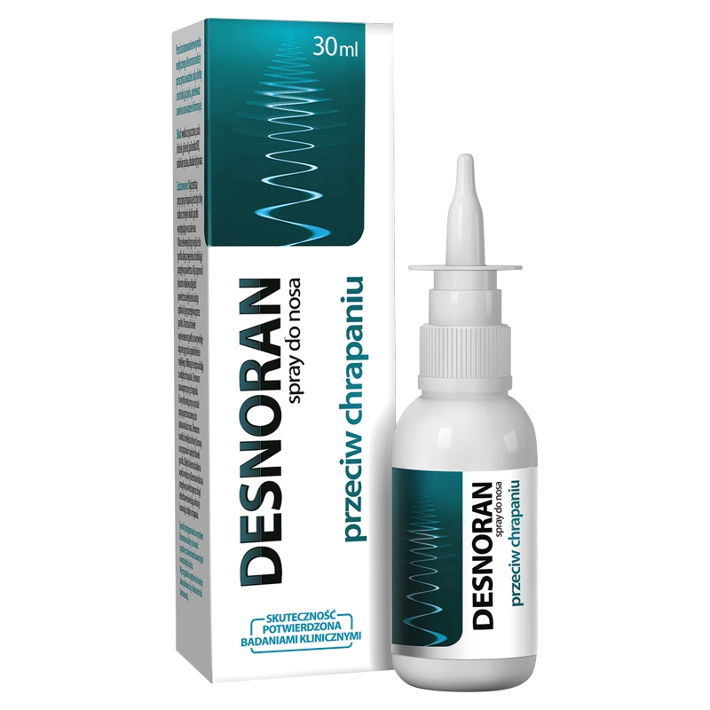 Desnoran, spray do nosa przeciw chrapaniu, 30 ml