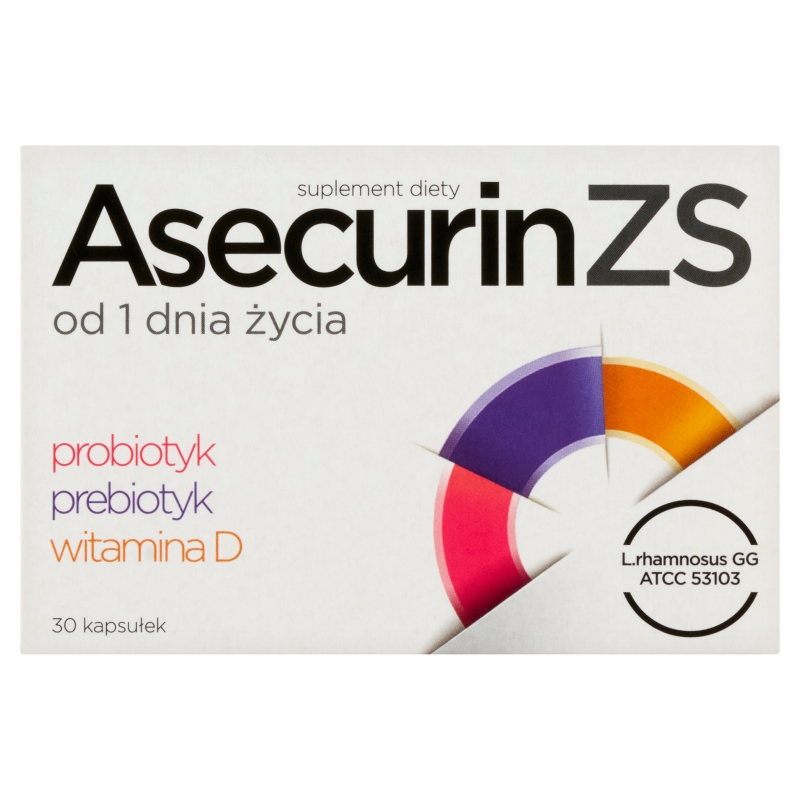 Asecurin ZS, tabletki ze składnikami wspierającymi prawidłowe funkcjonowanie organizmu, 30 szt.