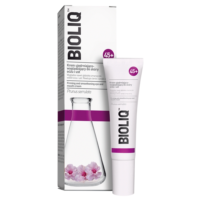 Bioliq 45+, krem ujędrniająco wygładzający pod oczy, 15 ml