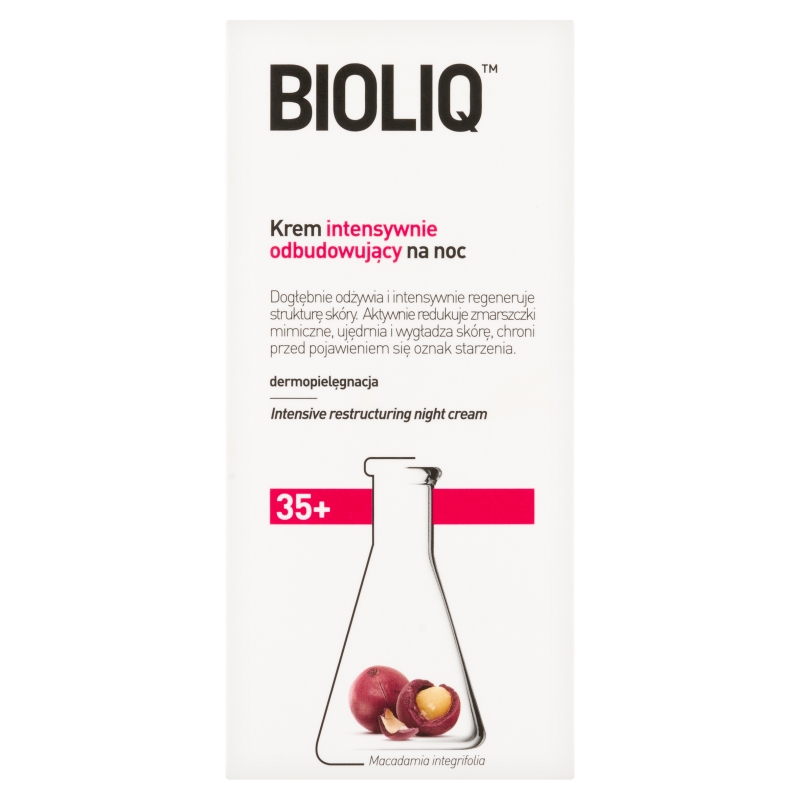 Bioliq 35+, krem intensywnie odbudowujący na noc, 50 ml