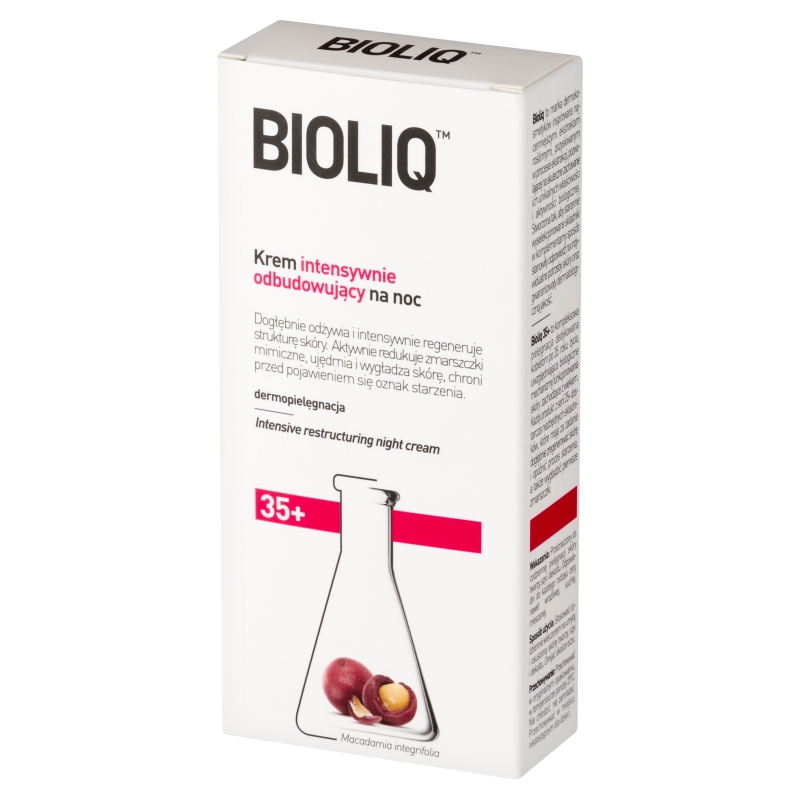 Bioliq 35+, krem intensywnie odbudowujący na noc, 50 ml