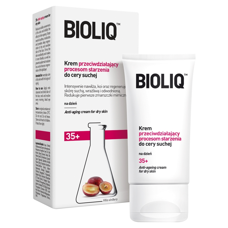 Bioliq 35+, krem przeciwstarzeniowy do cery suchej, 50 ml