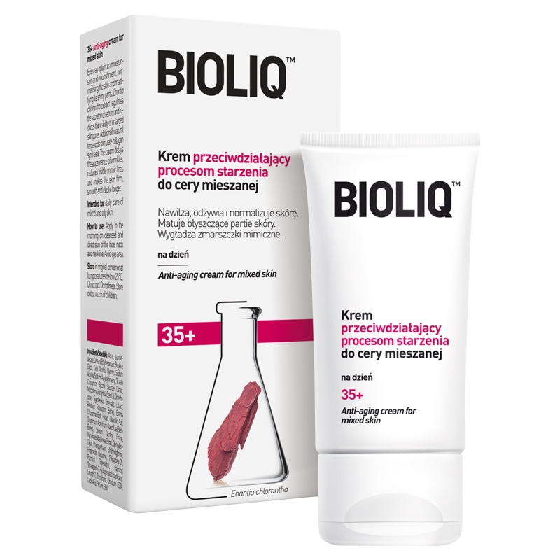 Bioliq 35+, krem przeciwstarzeniowy do cery mieszanej, 50 ml