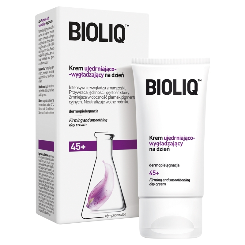 Bioliq 45+, krem ujędrniająco wygładzający na dzień, 50 ml