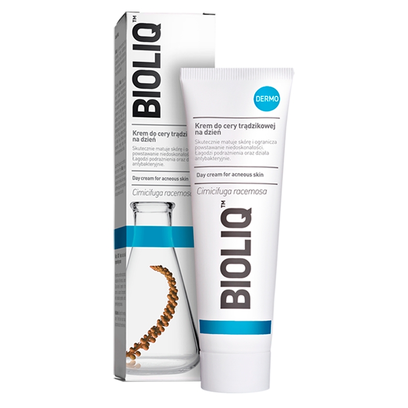 Bioliq Dermo, krem do cery trądzikowej na dzień, 50 ml