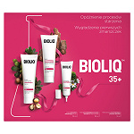 Bioliq 35+ zestaw: krem pod oczy – 15 ml + krem intensywnie odbudowujący na noc – 50 ml + krem przeciwdziałający procesom starzenia na dzień – 50 ml