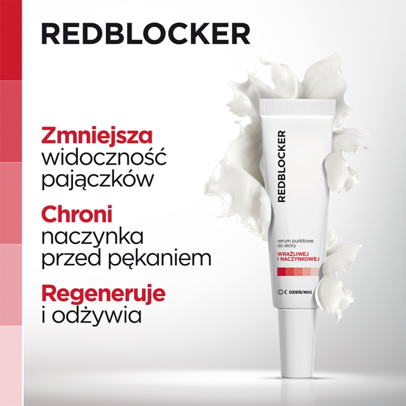 RedBlocker , serum punktowe do pielęgnacji skóry naczynkowej, 30 ml