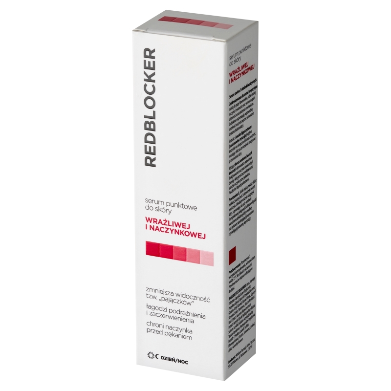 RedBlocker , serum punktowe do pielęgnacji skóry naczynkowej, 30 ml