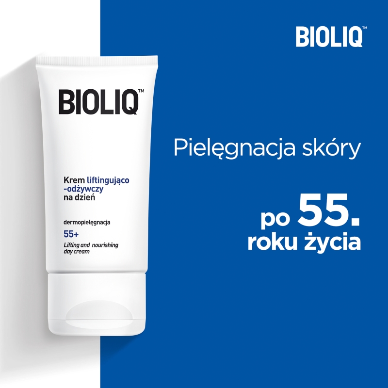 Bioliq 55+, krem liftingująco odżywczy na dzień, 50 ml