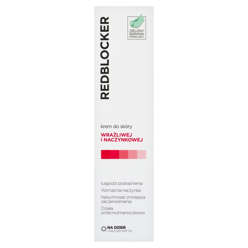 RedBlocker, krem na dzień dla skóry naczynkowej, 50 ml