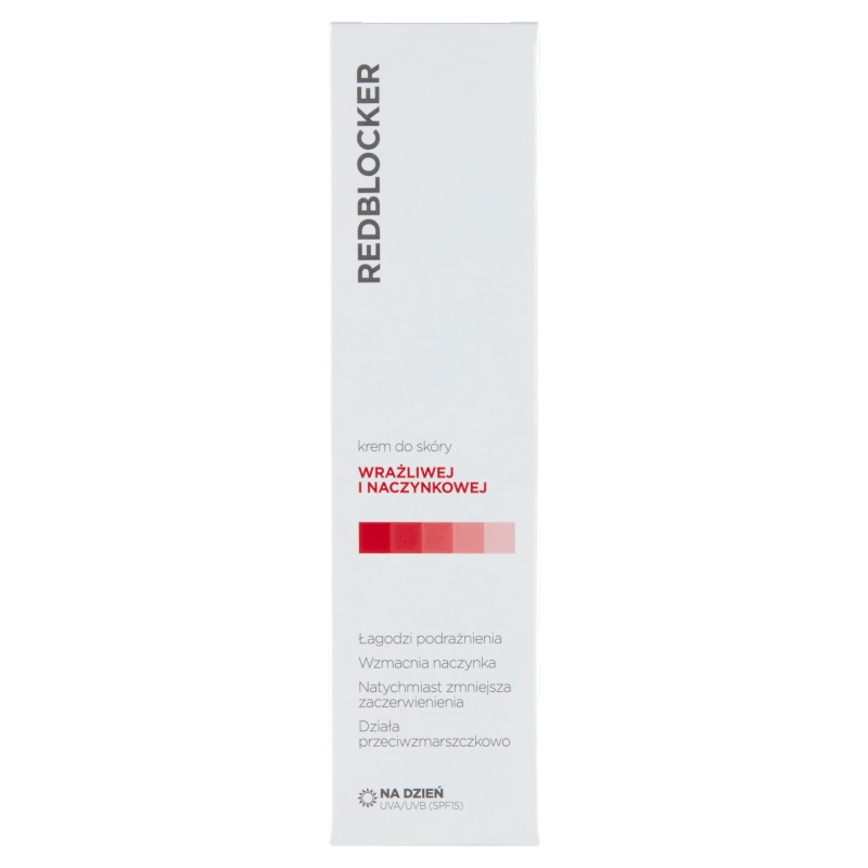 RedBlocker, krem na dzień dla skóry naczynkowej, 50 ml