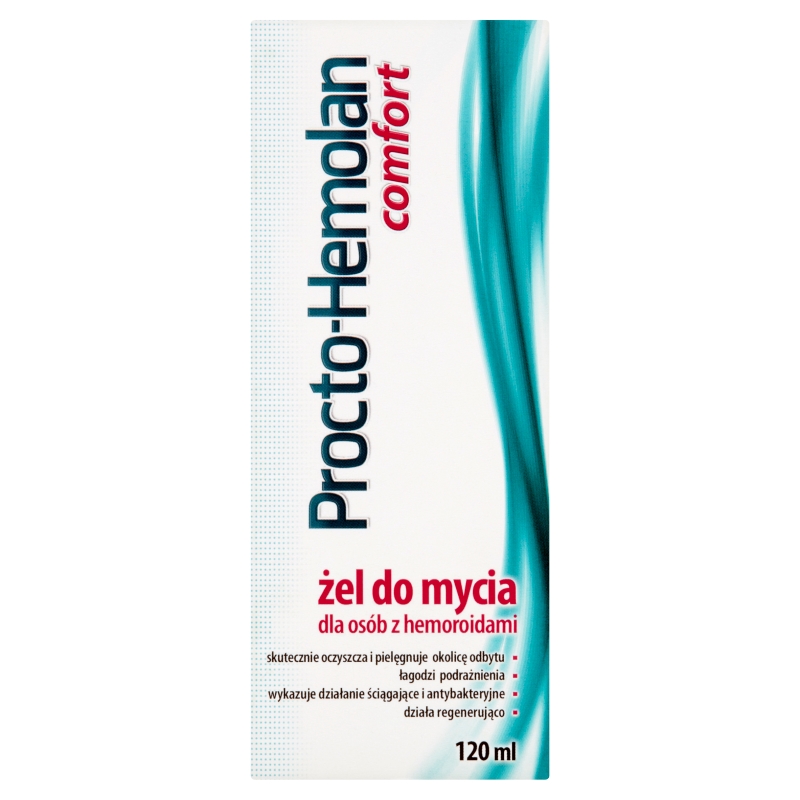 Procto-Hemolan Comfort żel do mycia dedykowany osobom z hemoroidami, 120 ml