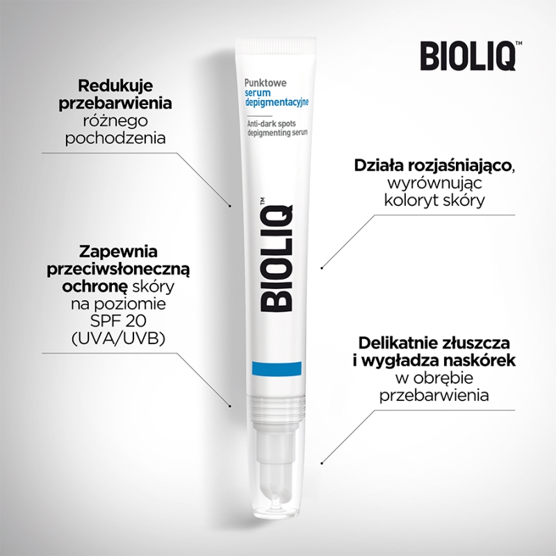 Bioliq Dermo, serum punktowe depigmentacyjne, 10 ml