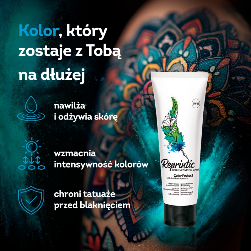 Reprintic, krem do pielęgnacji tatuażu, 100 ml