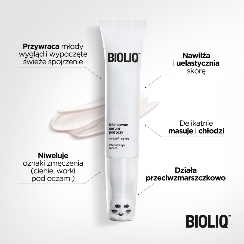 Bioliq PRO, serum pod oczy nawilżające i redukujące zmarszczki, 15 ml